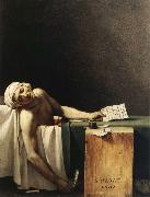 Jacques-Louis David Marat Assassinated in His Bath